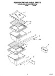 Diagram for 03 - Refrigerator Shelf Parts