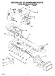 Diagram for 05 - Motor And Ice Container Parts