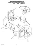 Diagram for 08 - Dispenser Front Parts