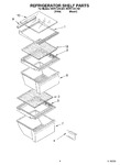 Diagram for 03 - Refrigerator Shelf