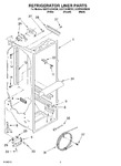 Diagram for 02 - Refrigerator Liner Parts