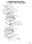 Diagram for 03 - Refrigerator Shelf Parts