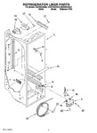 Diagram for 02 - Refrigerator Liner Parts