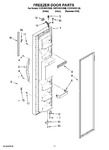 Diagram for 07 - Freezer Door Parts