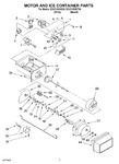 Diagram for 05 - Motor And Ice Container