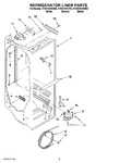 Diagram for 02 - Refrigerator Liner Parts