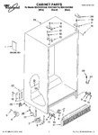 Diagram for 01 - Cabinet Parts