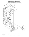 Diagram for 02 - Refrigerator Liner Parts