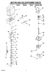 Diagram for 05 - Motor And Ice Container Parts