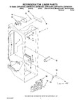 Diagram for 02 - Refrigerator Liner Parts