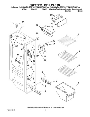 Diagram for ED5FHAXVA04