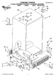 Diagram for 01 - Cabinet Parts