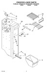 Diagram for 04 - Freezer Liner