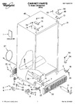 Diagram for 01 - Cabinet Parts