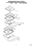 Diagram for 03 - Refrigerator Shelf Parts