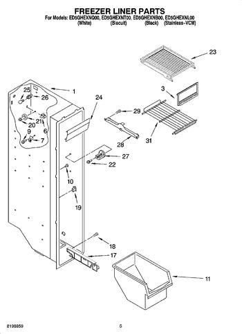 Diagram for ED5GHEXNL00