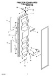 Diagram for 07 - Freezer Door Parts