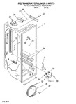 Diagram for 02 - Refrigerator Liner Parts