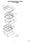 Diagram for 03 - Refrigerator Shelf Parts