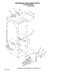 Diagram for 02 - Refrigerator Liner Parts