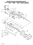 Diagram for 05 - Motor And Ice Container Parts