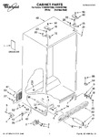 Diagram for 01 - Cabinet Parts