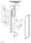 Diagram for 07 - Freezer Door Parts