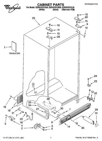 Diagram for ED5HVEXVB00