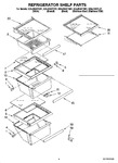 Diagram for 03 - Refrigerator Shelf Parts