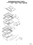 Diagram for 03 - Refrigerator Shelf Parts