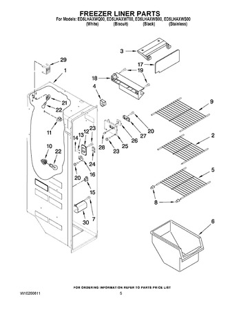 Diagram for ED5LHAXWB00