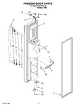 Diagram for 07 - Freezer Door Parts