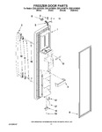 Diagram for 07 - Freezer Door Parts