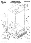 Diagram for 01 - Cabinet Parts