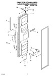 Diagram for 07 - Freezer Door Parts