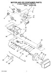 Diagram for 05 - Motor And Ice Container Parts