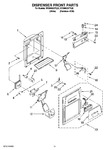 Diagram for 08 - Dispenser Front Parts