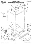 Diagram for 01 - Cabinet Parts