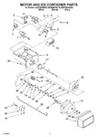 Diagram for 05 - Motor And Ice Container Parts