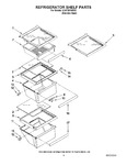 Diagram for 03 - Refrigerator Shelf Parts