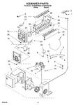 Diagram for 12 - Icemaker Parts, Parts Not Illustrated