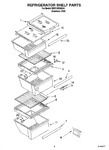 Diagram for 03 - Refrigerator Shelf Parts