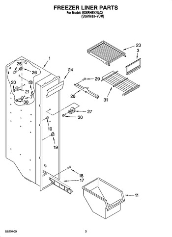 Diagram for ED5RHEXNL02