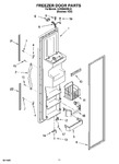 Diagram for 07 - Freezer Door Parts