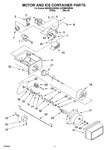 Diagram for 05 - Motor And Ice Container Parts