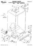 Diagram for 01 - Cabinet Parts