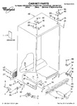 Diagram for 01 - Cabinet Parts