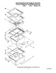 Diagram for 03 - Refrigerator Shelf Parts