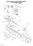 Diagram for 05 - Motor And Ice Container Parts