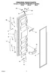 Diagram for 07 - Freezer Door Parts